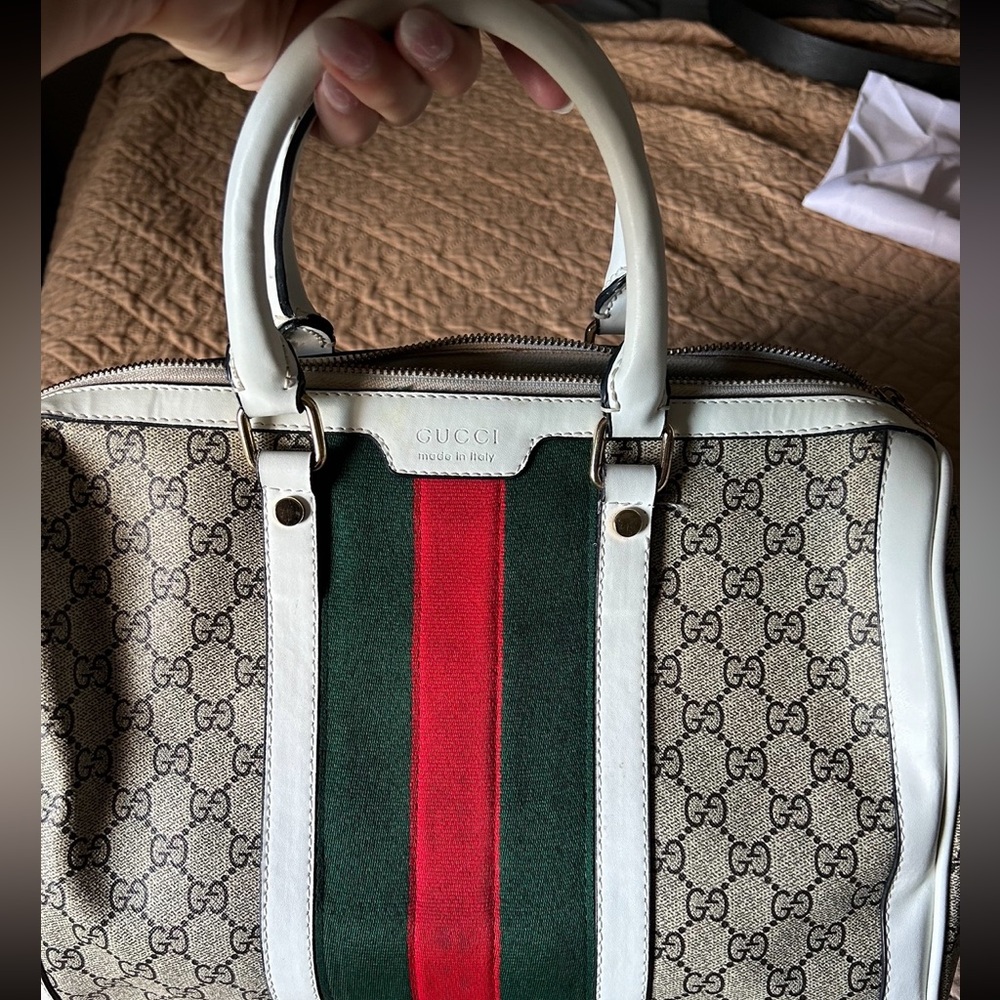 Authentic Large Gucci tote purse